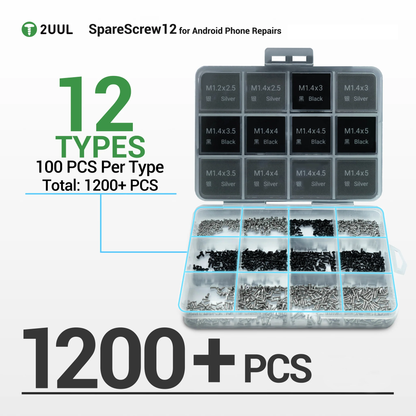 Vis 2UUL SC12 pour Apple Android Series, 1200 en 1