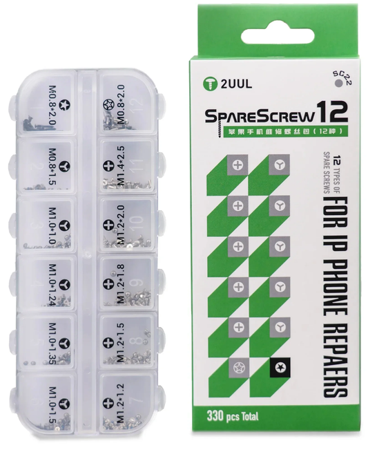 Vis 2UUL SC22 pour la série Apple iPhone, 330 en 1