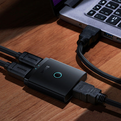 Switch Vidéo Baseus AirJoy Cluster Bidirectionnel, Noir B01331105111-01