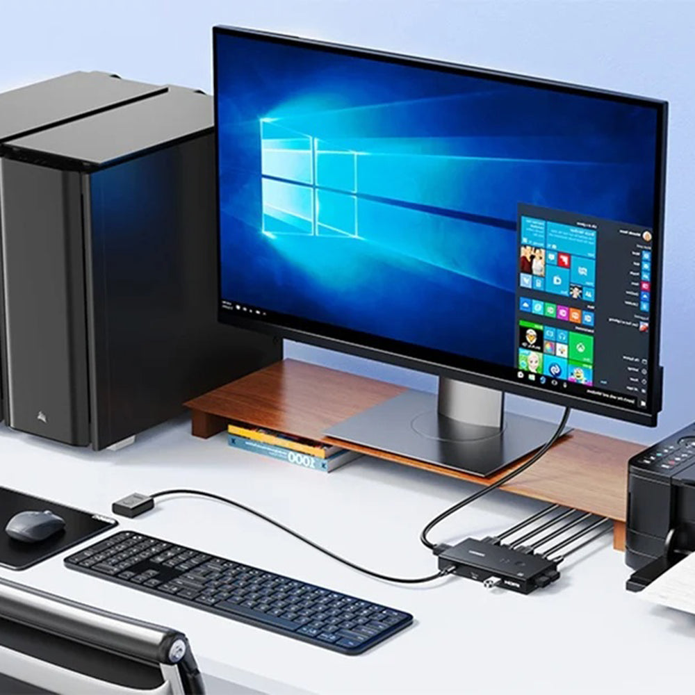 Commutateur Vidéo HDMI UGREEN AK502 (45452), Noir