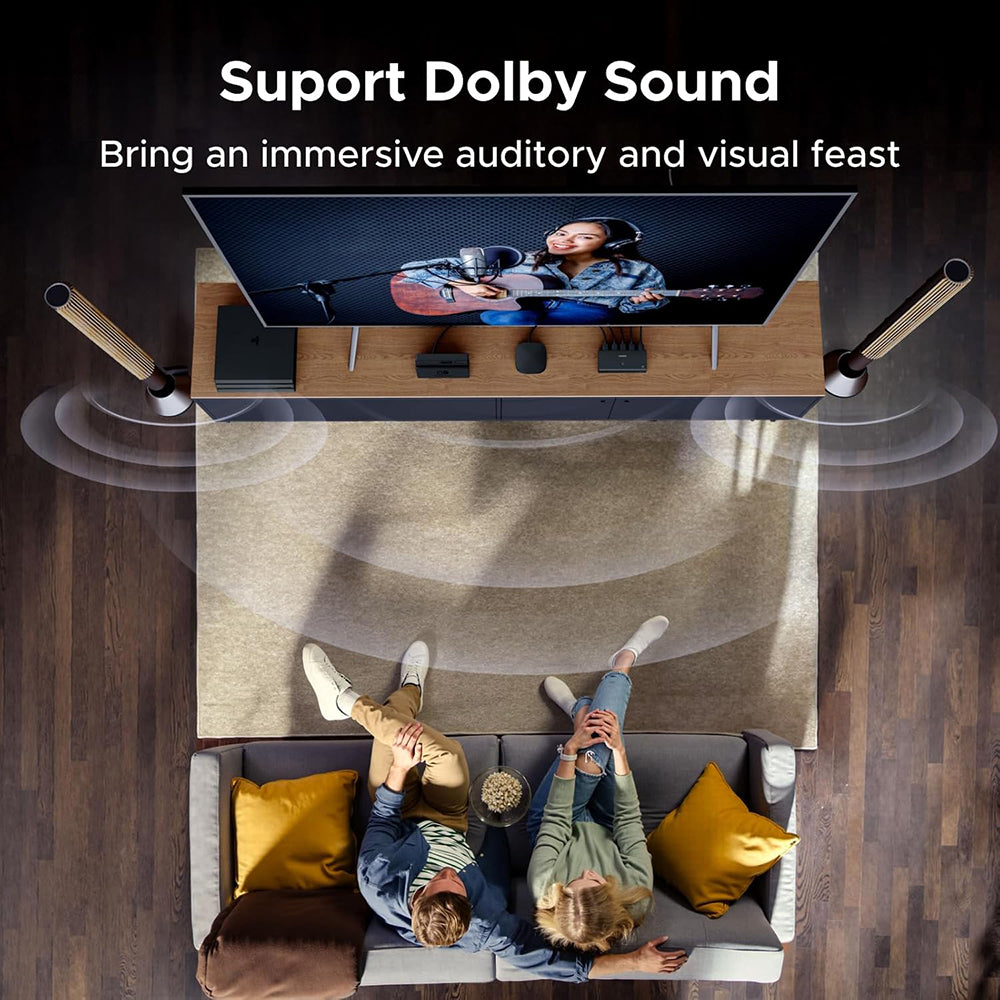 Commutateur Vidéo HDMI UGREEN AW504 (55857), Noir