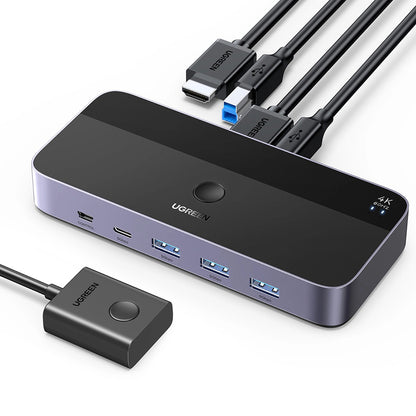 HDMI Video Switch UGREEN CM664, Black