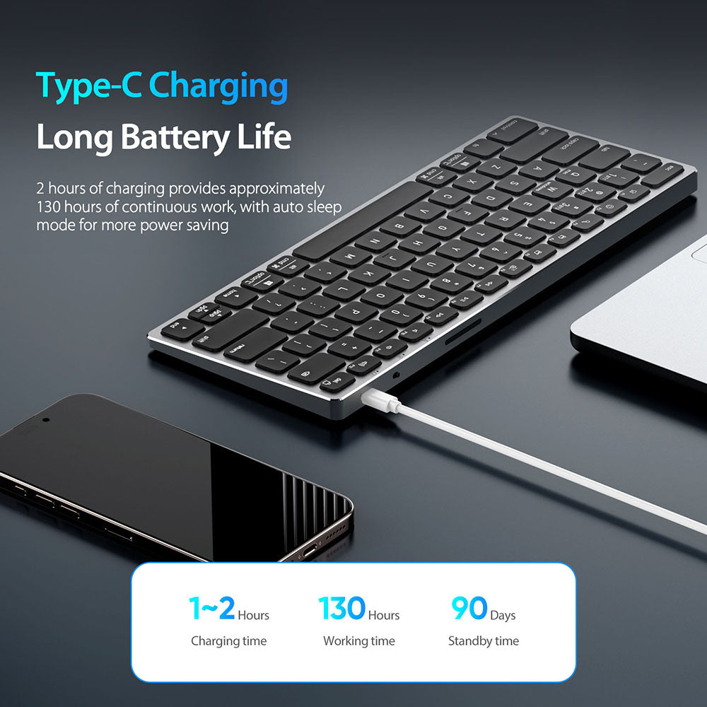 Clavier Bluetooth DUX DUCIS LK Mini, Noir