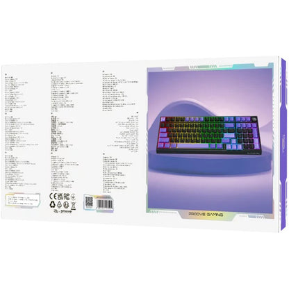 Clavier Gaming Sans Fil Proove Slicker Pro, RGB, BT / Wi-Fi / Filaire, 1.8m, Noir WKSLPEN22416