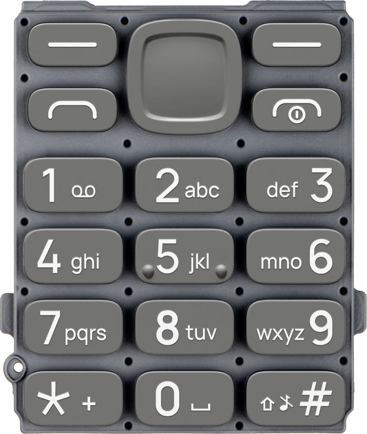Clavier Latin HMD 130 Music, Gris, Service Pack SP20Z14Z1457Y