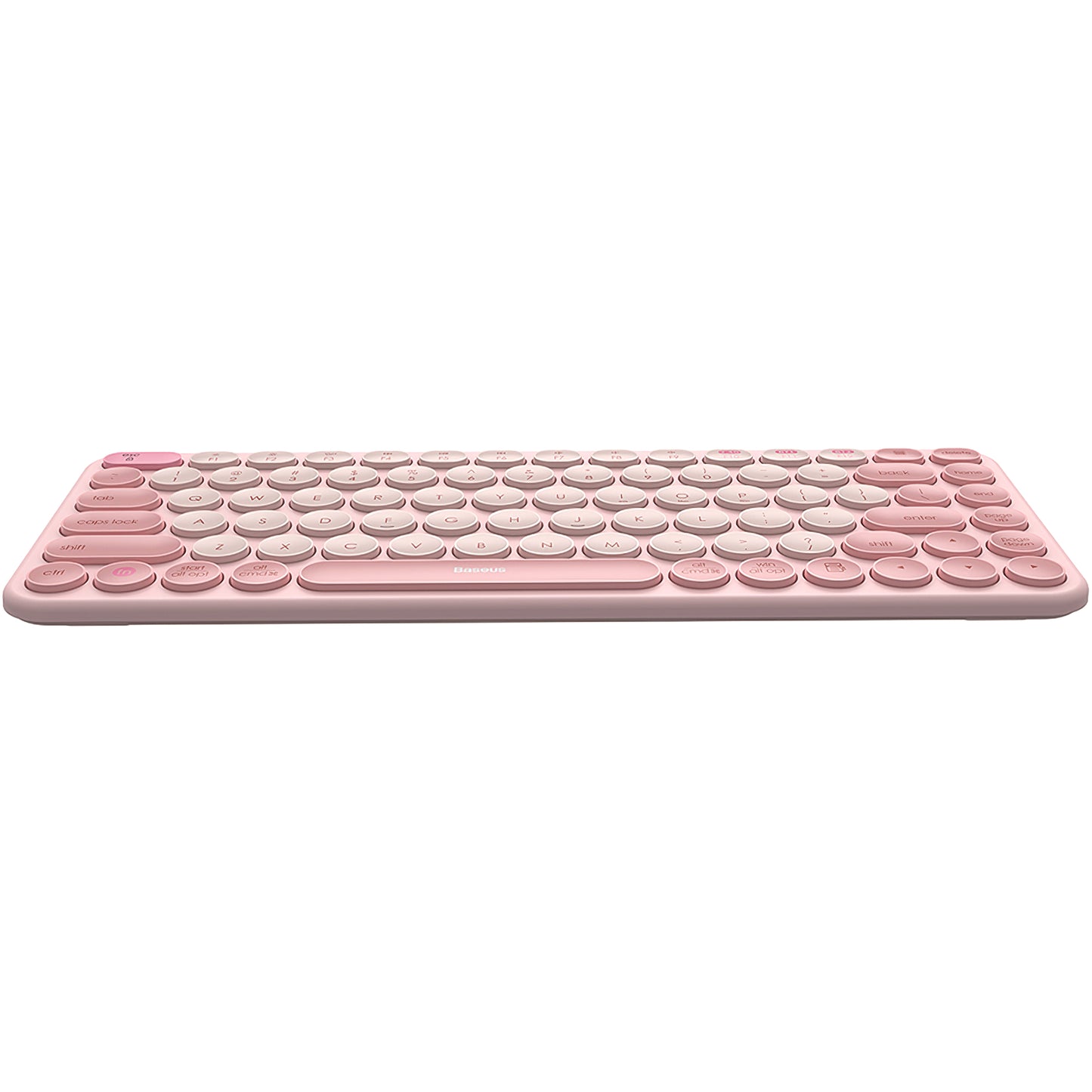 Baseus K01A Clavier sans fil trimode, BT / Wi-Fi, rose B009009555550341313-00