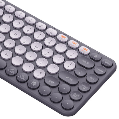 Baseus K01A Clavier sans fil trimode, BT / Wi-Fi, gris B009009555550383333-00