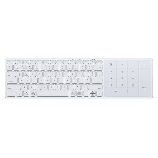 Clavier sans fil DUX DUCIS LK, BT / Wi-Fi, Blanc