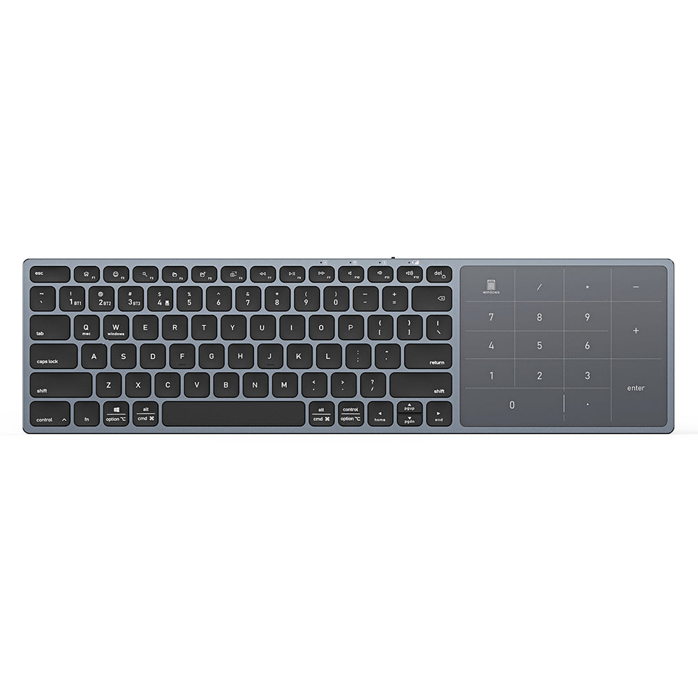 Clavier sans fil DUX DUCIS LK, BT / Wi-Fi, Noir