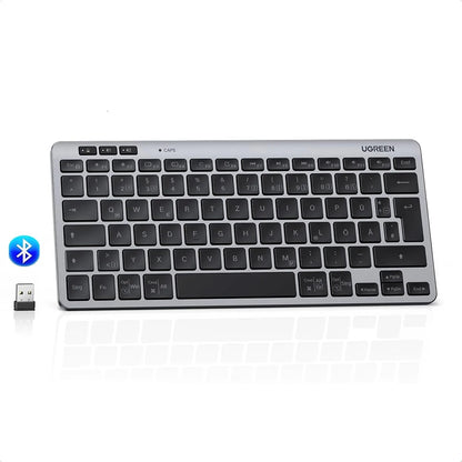 Clavier sans fil UGREEN 75049, BT / Wi-Fi, Noir