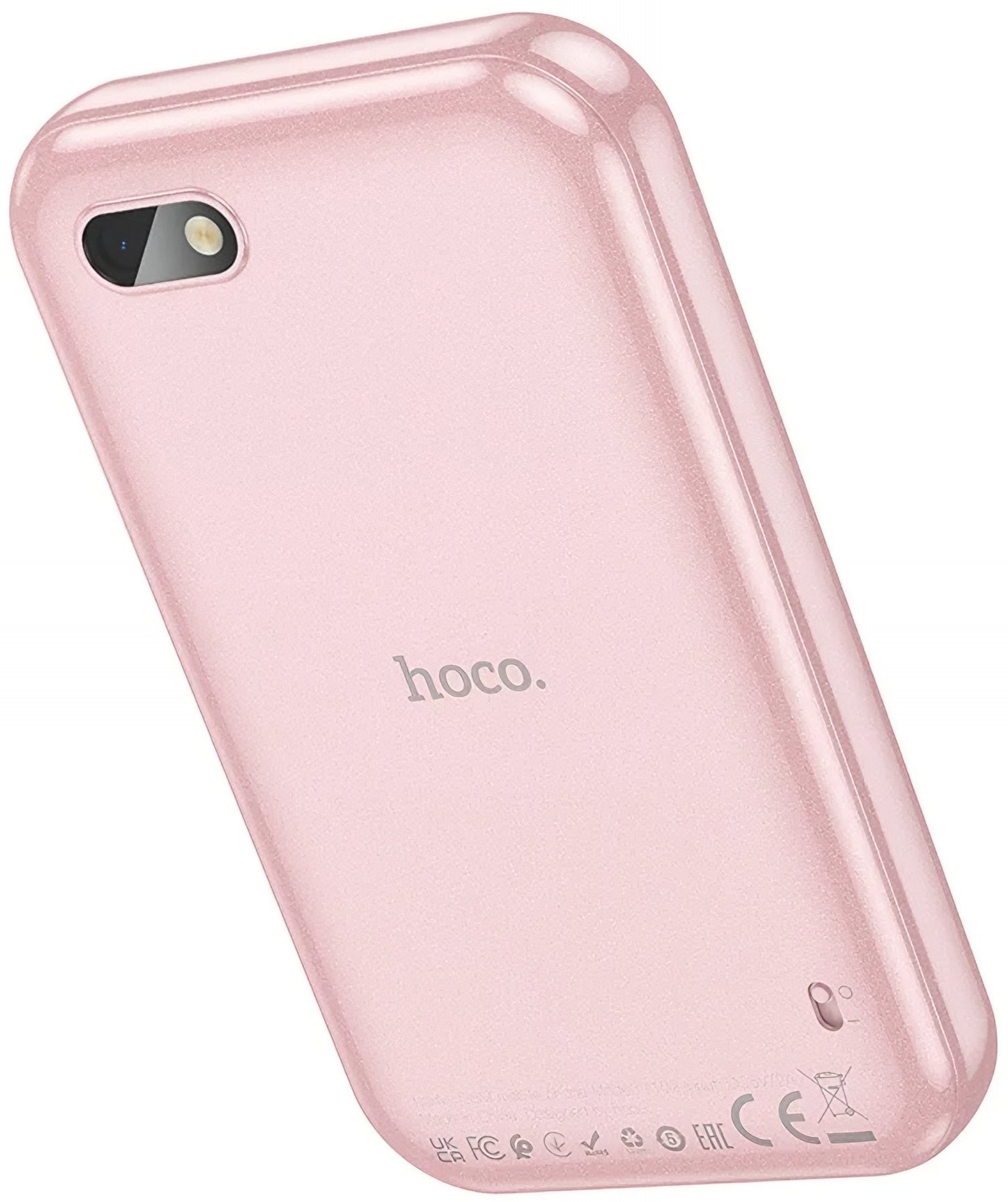Téléphone Mobile HOCO Y102 Kids, 2G, Écran 2.8 pouces, Rose