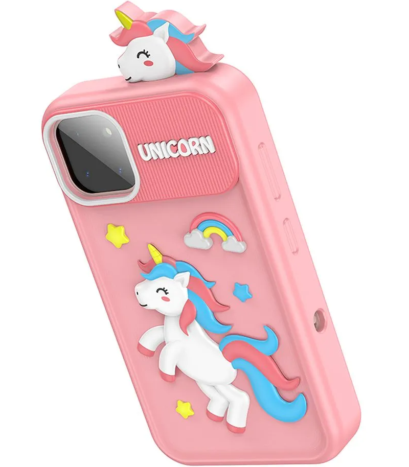 Téléphone Mobile HOCO Y103 Kids, Écran 2.8 pouces, Rose