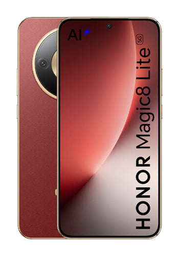 Téléphone Mobile Honor Magic8 Lite 5G Dual SIM, 256GB, 8GB, Marron Rougeâtre