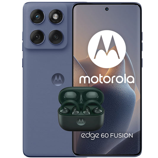 Téléphone Mobile Motorola Edge 60 Fusion 5G + Moto Buds Loops, 256GB, 8GB, Slipstream M25YNZ1L