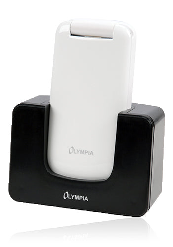 Téléphone Mobile Olympia Primus Dual SIM, Blanc 2234