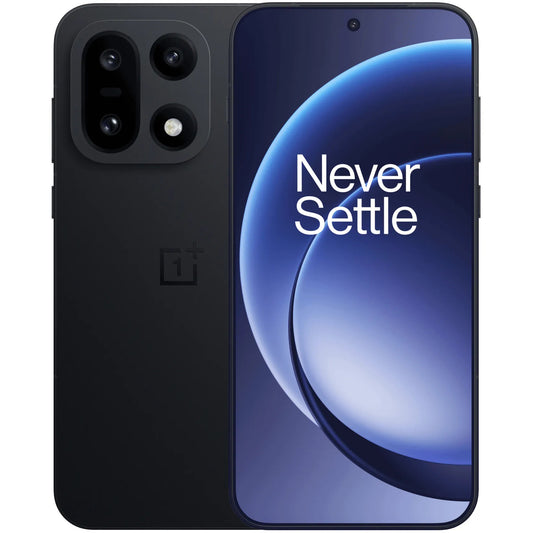 OnePlus 15 5G Dual SIM Mobile Phone, 256GB, 12GB, Infinite Black 5011116287