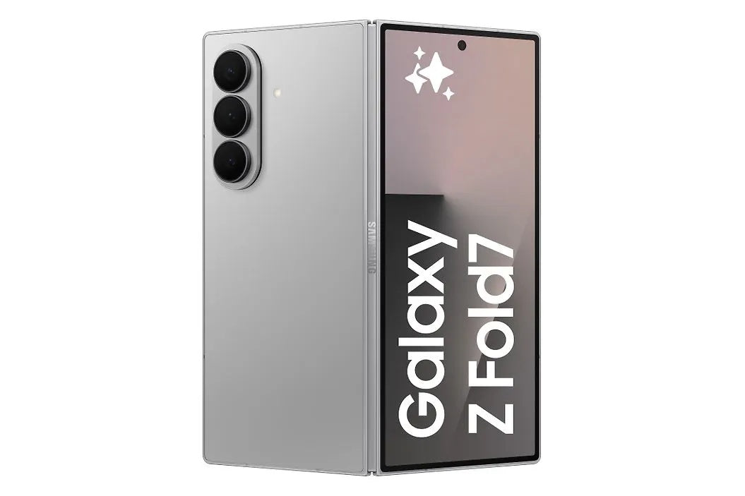 Samsung Galaxy Z Fold7 Mobile Phone, 256GB, 12GB, Silver Shadow SM-F966BZSBEUB