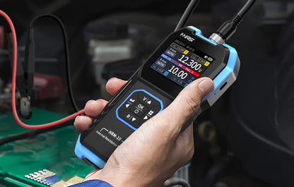 Testeur de service Fnirsi HRM-10 pour la mesure de la résistance interne et de la tension des batteries / accumulateurs