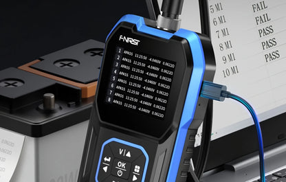 Testeur de service Fnirsi HRM-10 pour la mesure de la résistance interne et de la tension des batteries / accumulateurs