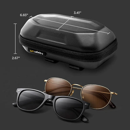 Étui à Lunettes Spigen LF520, 224.8mm x 86.9mm x 69.9mm, Noir ACS09444