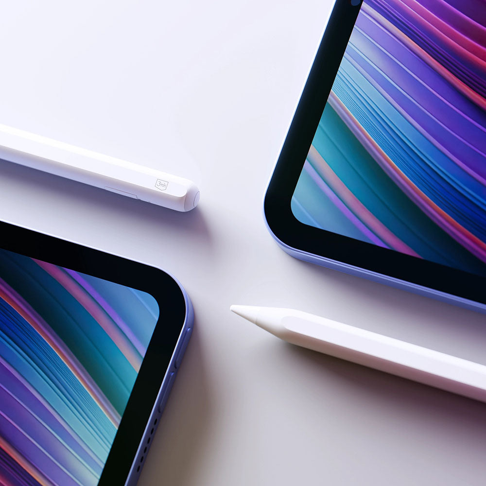 Touch Pen 3MK Wonder pour Apple iPad, Version Active, Blanc