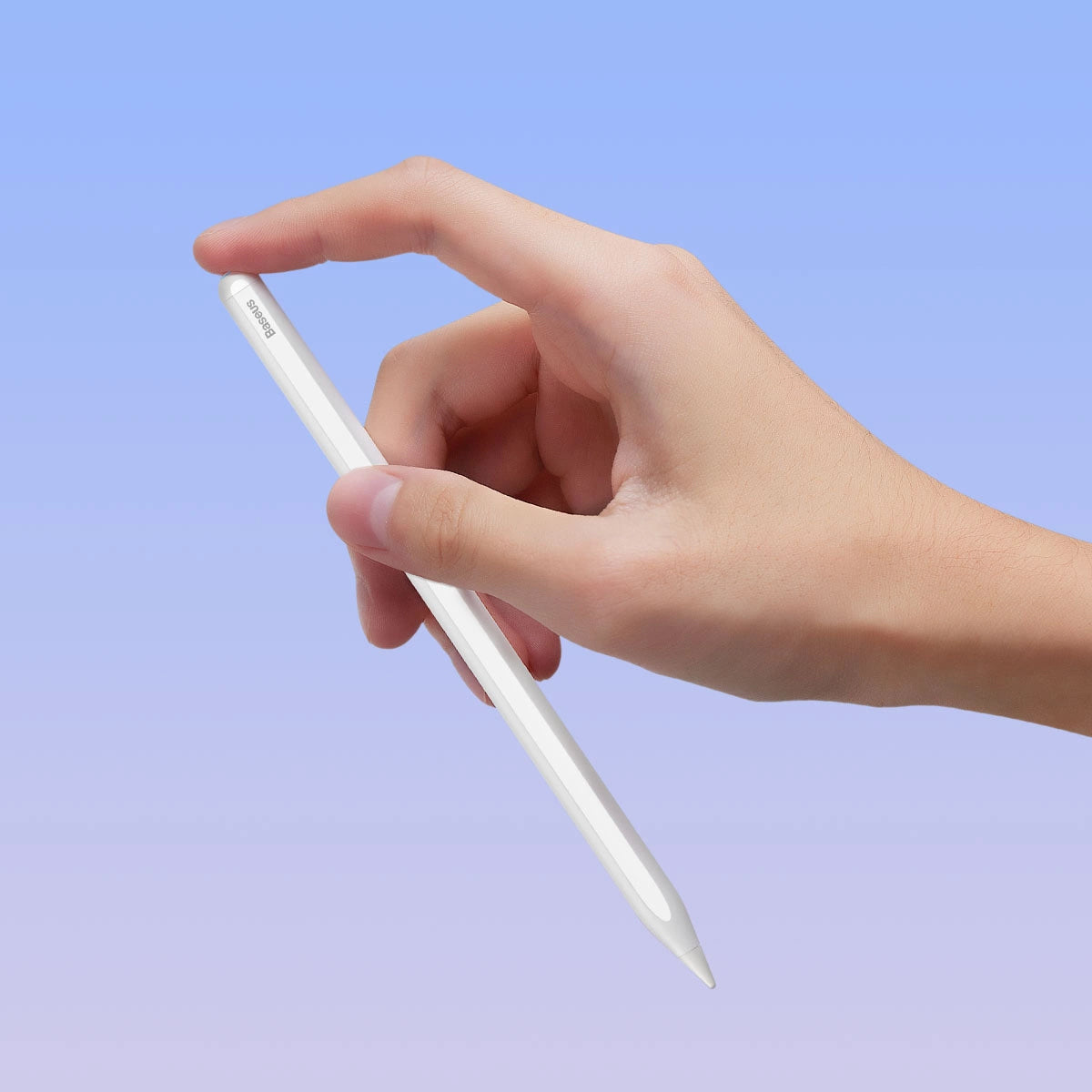 Touch Pen Baseus Smooth Writing 2 Series for Apple iPad, Active Wireless Version, White SXBC060002