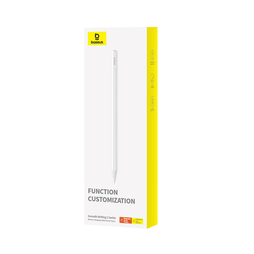 Touch Pen Baseus Smooth Writing 2 Series pour Apple iPad, Version Active, Blanc P80015805211-00