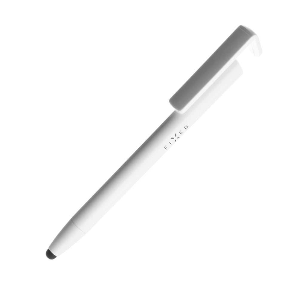 Touch Pen Fixed, 3en1, Blanc
