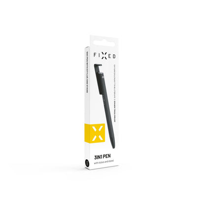 Touch Pen Fixed, 3en1, Noir