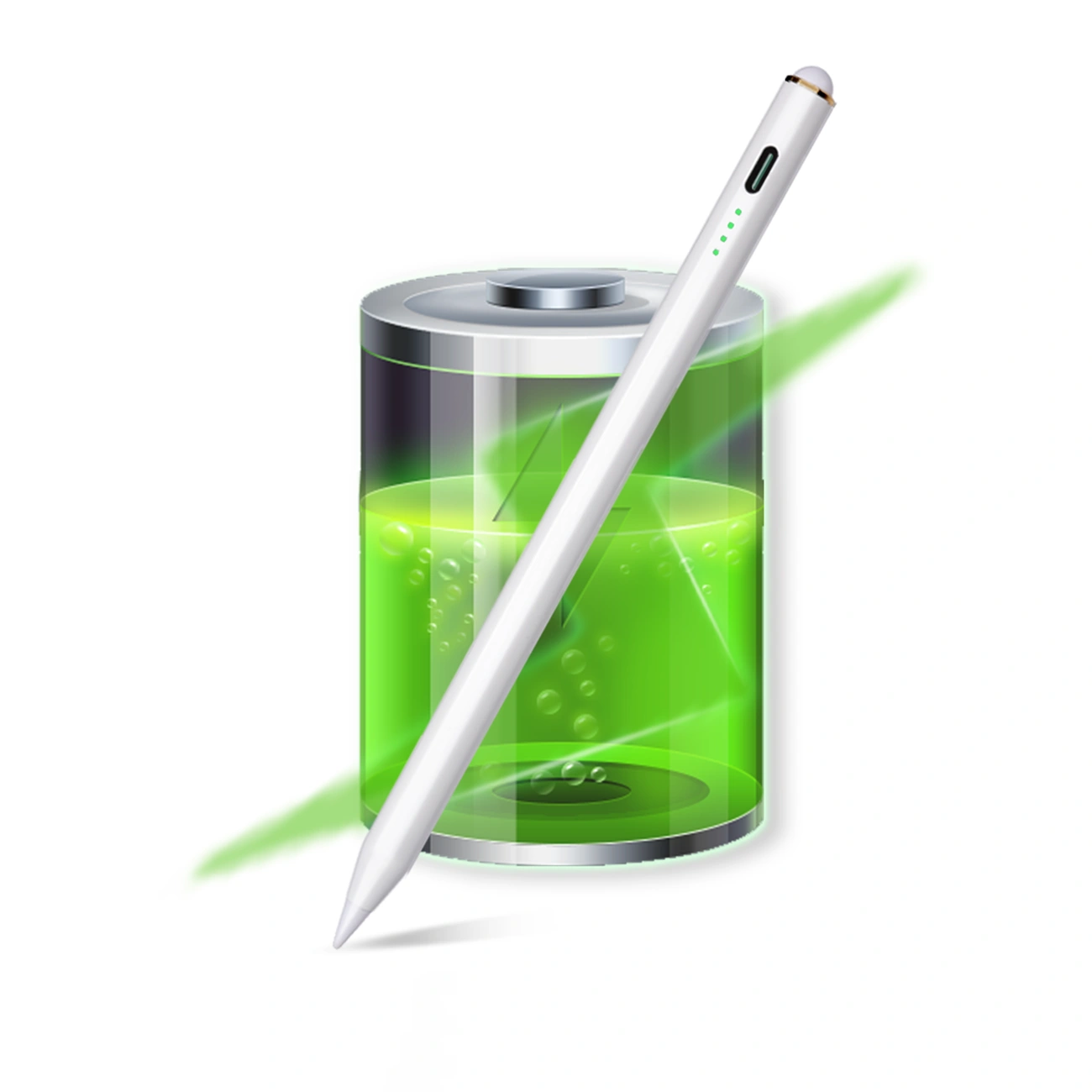 Stylet Joyroom JR-X9S pour Apple iPad, Version Active, Blanc