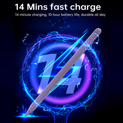 Touch Pen Techsuit AC10SH pour Apple iPad, Version Active, Rose Clair