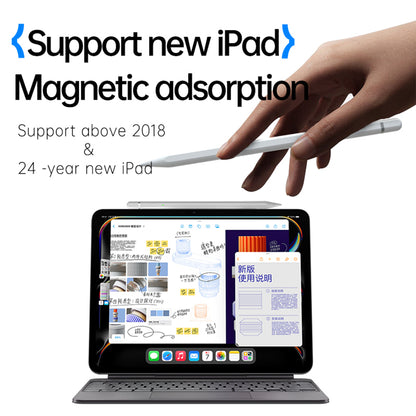 Touch Pen Techsuit AP01 Pro pour Apple iPad, Version Active, Blanc