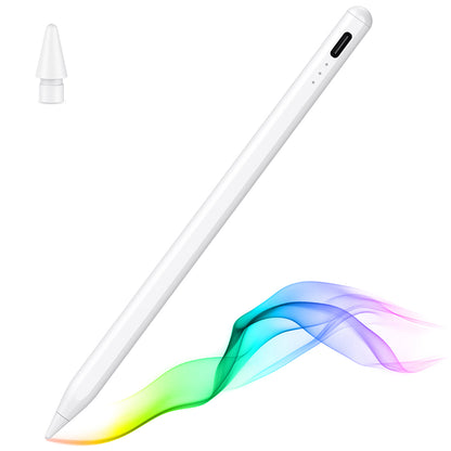 Touch Pen Techsuit JA04 pour Apple iPad, Version Active, Blanc