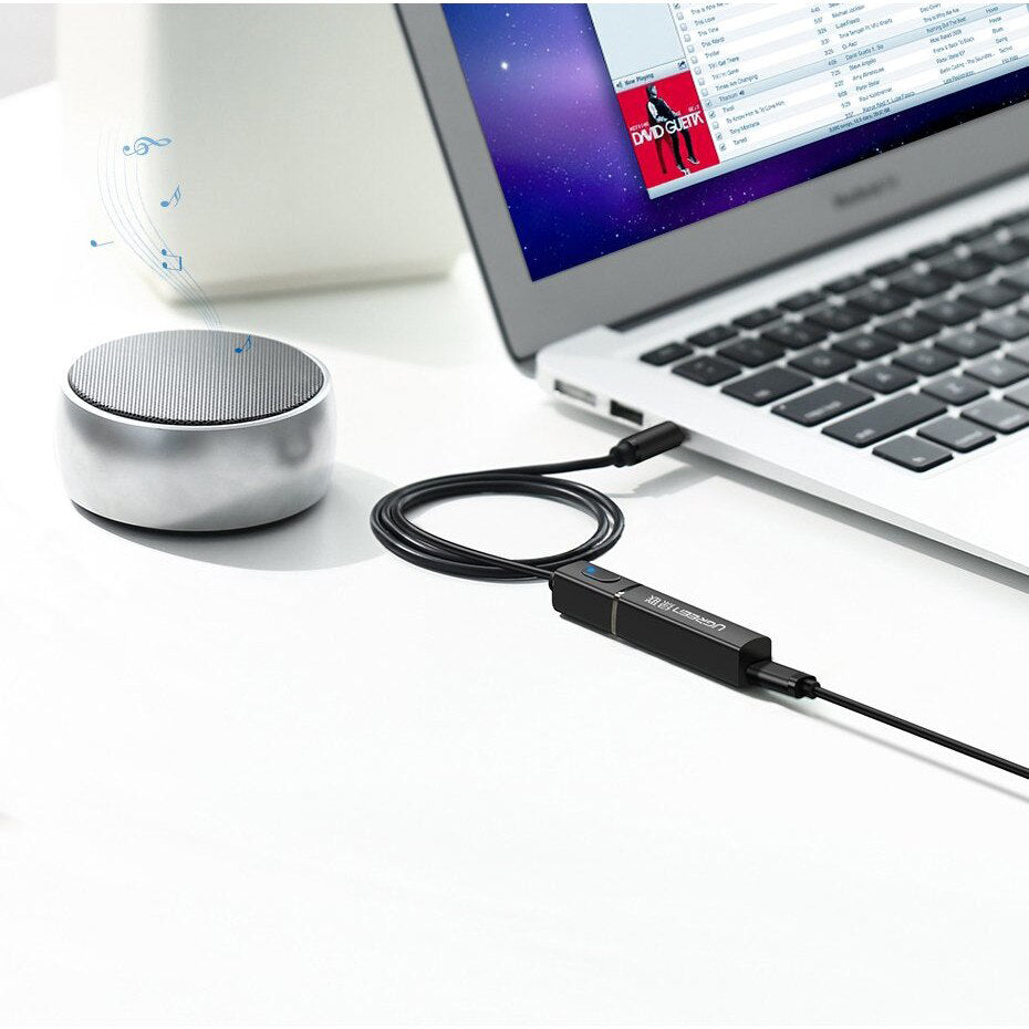 Émetteur Bluetooth UGREEN CM107, AUX, Noir