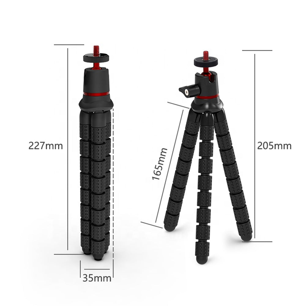 Trépied 1/4 pouce Techsuit JX-004, Noir