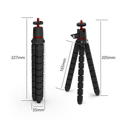 Trépied 1/4 pouce Techsuit JX-004, Noir