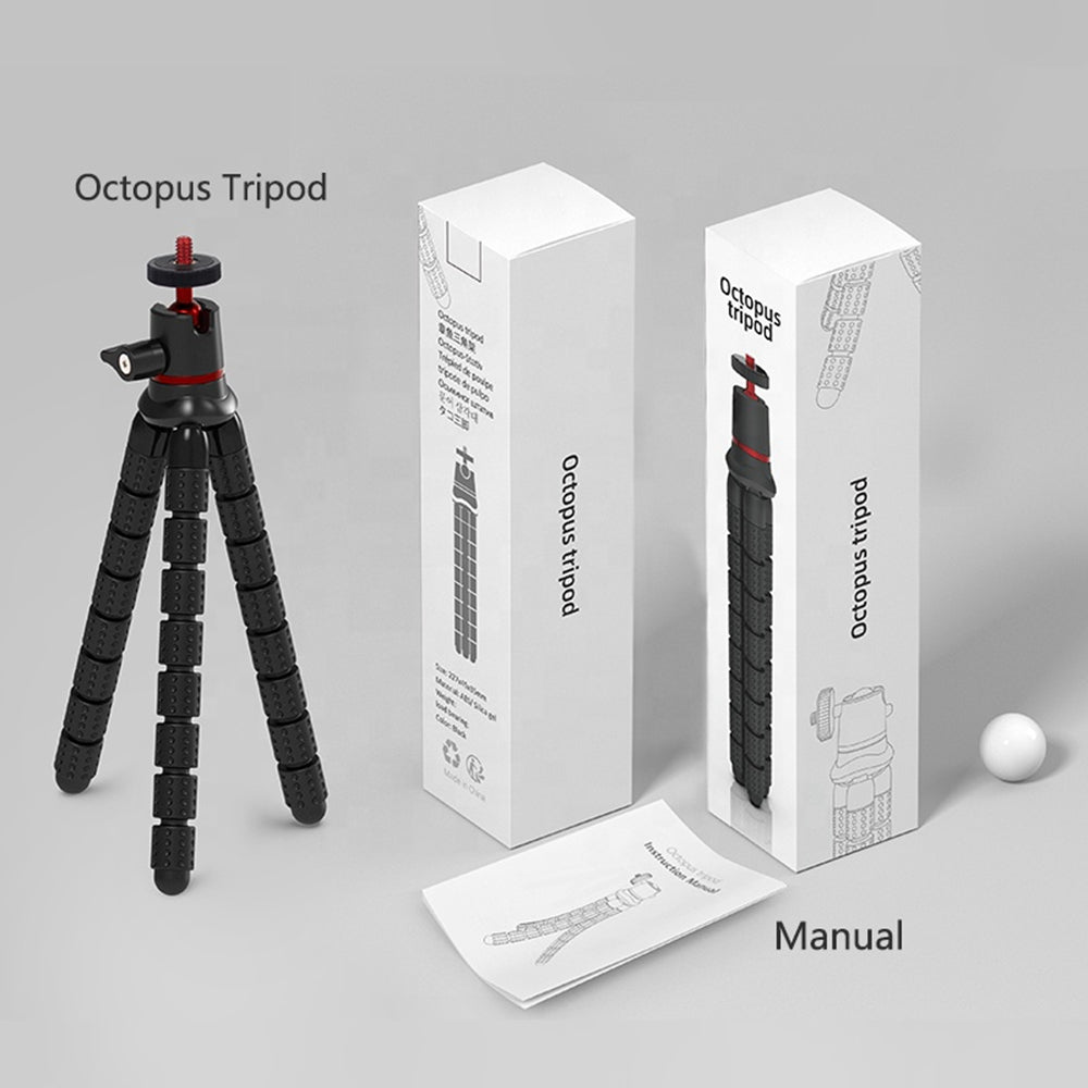 Trépied 1/4 pouce Techsuit JX-004, Noir