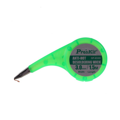 Tresse Pro'sKit DP-033D, 3mm, 1,5m