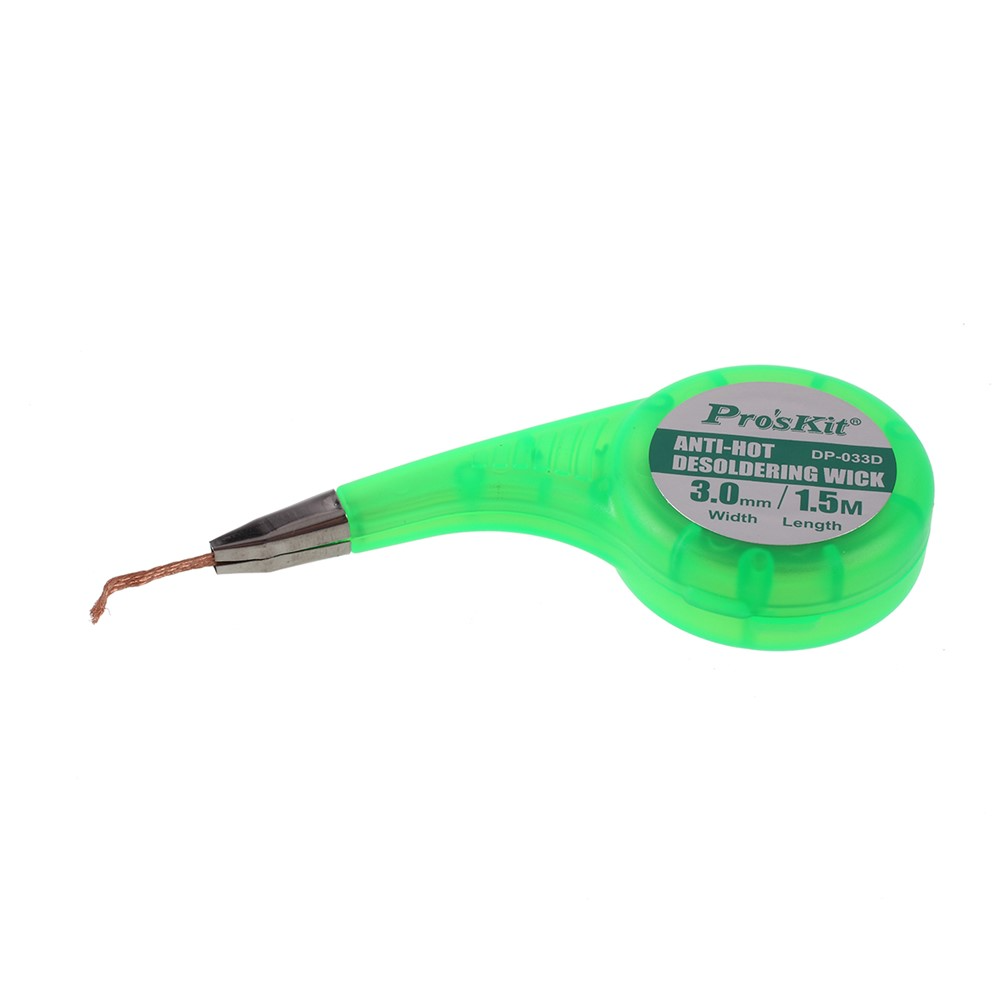 Tresse Pro'sKit DP-033D, 3mm, 1,5m