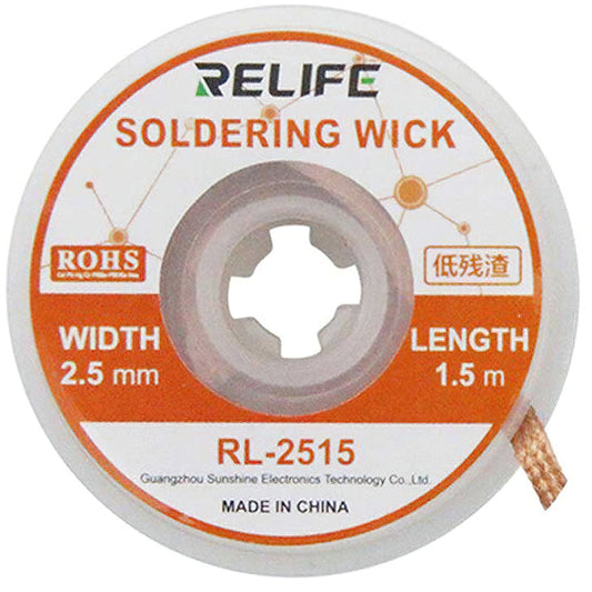 Tresse Relife RL-2515, 2,5 mm, 1,5 m