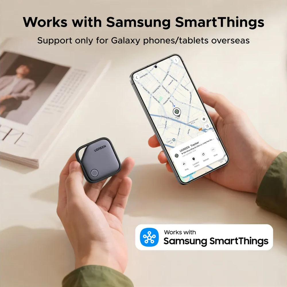 UGREEN SmartTag CM829 pour Samsung Galaxy Series, Gris