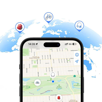UGREEN SmartTag Smart Finder Slim 2 CM920 (75120A) pour la série iOS, lot de 2 pièces, noir