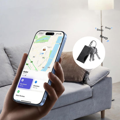 UGREEN SmartTag Smart Finder Slim 2 CM920 (75120A) pour la série iOS, lot de 2 pièces, noir