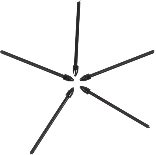 Pointe Touch Pen OEM pour Samsung Galaxy S24 Ultra S928 / S23 Ultra S918 / S22 Ultra 5G S908 / S21 Ultra 5G G998, Lot de 5 pièces, Noir