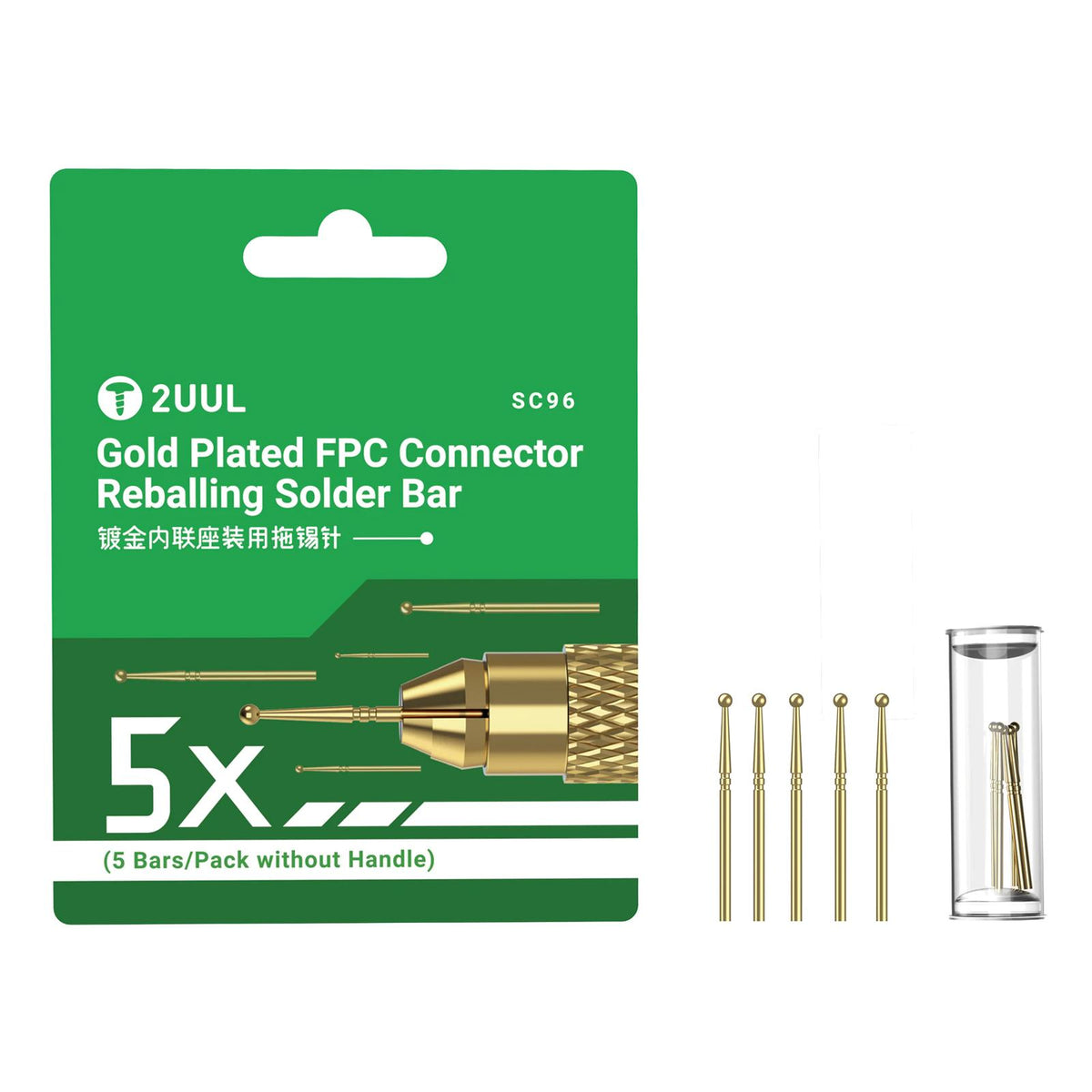 Pointe d'uniformisation Fludor 2UUL SC96, Set de 5 pièces