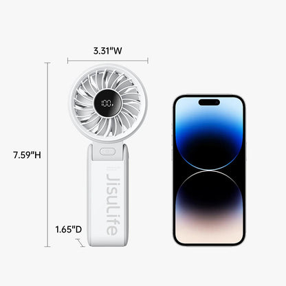 JisuLife Life7 Portable Fan, Gray