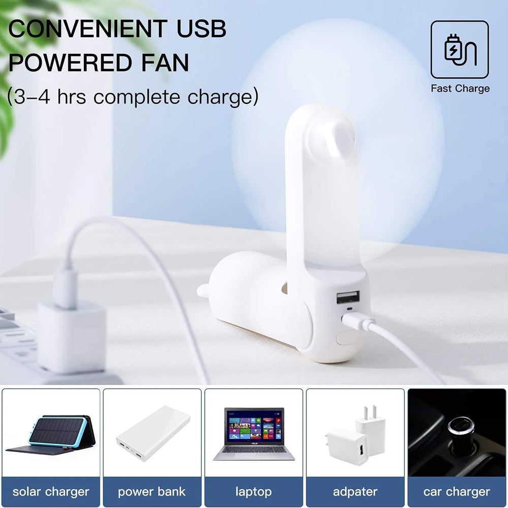 Ventilateur Portable JisuLife Life8 Plus F8X, Vert