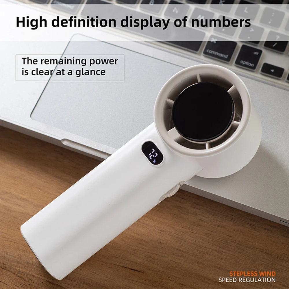 Ventilateur Portable Techsuit K38, Blanc