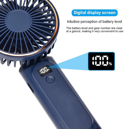 Ventilateur Portable Techsuit M12, Bleu