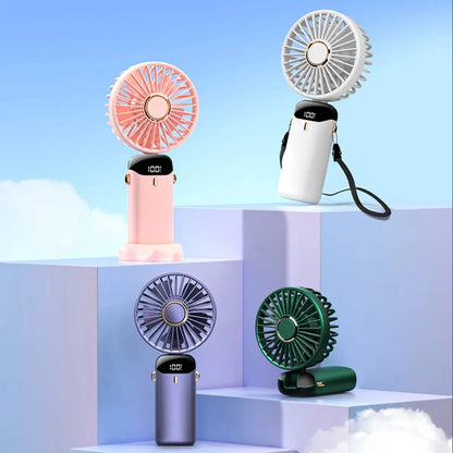 Ventilateur Portable Techsuit N15, Violet